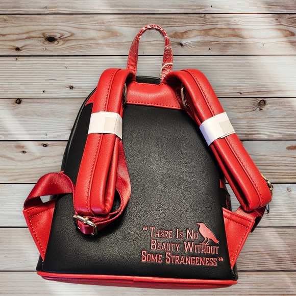 Loungefly Edgar Allan Poe Literary Horror Mini Backpack - Picture 3 of 9